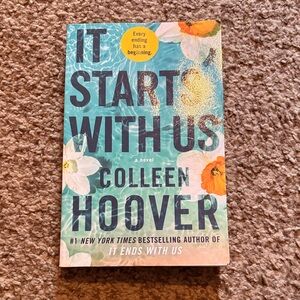 Colleen Hoover 'It Starts With Us' Book